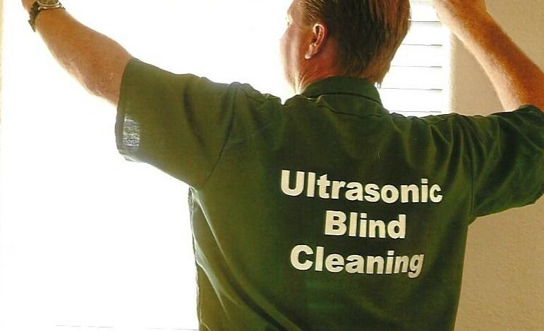 ultrasonic blind cleaning canyon lake ca